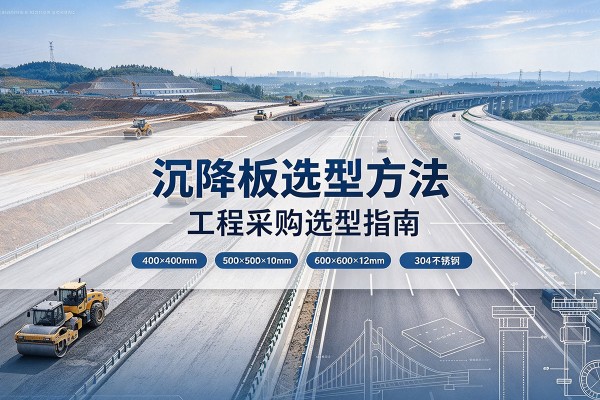 分宜沉降板选择方法