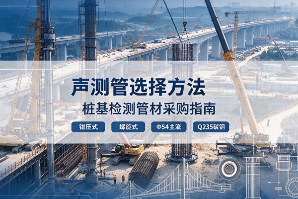 分宜声测管选型标准