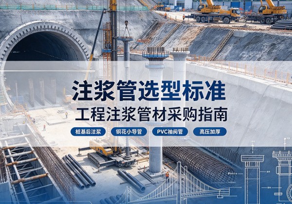 分宜注浆管选型标准